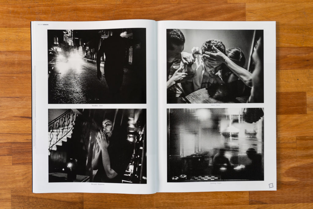 La série « Roman Noir », une auto-fiction urbaine nocturne composée de photos prises dans le quartier de Beyoglu, à Istanbul, entre 2010 et 2014, a été publiée pour la première fois sur 10 pages dans le numéro 66 (mai-juin-juillet 2020) du magazine turc de photoreportage İz co-fondé par Ara Güler.